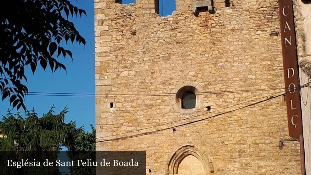 Església de Sant Feliu de Boada - Palau-sator (Cataluña)