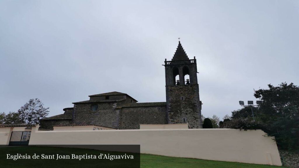 Esglèsia de Sant Joan Baptista D'Aiguaviva - Aiguaviva (Cataluña)