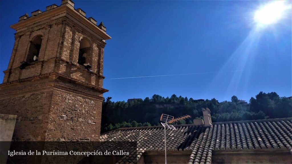 Horario de Misas en Iglesia de la Purísima Concepción de Calles