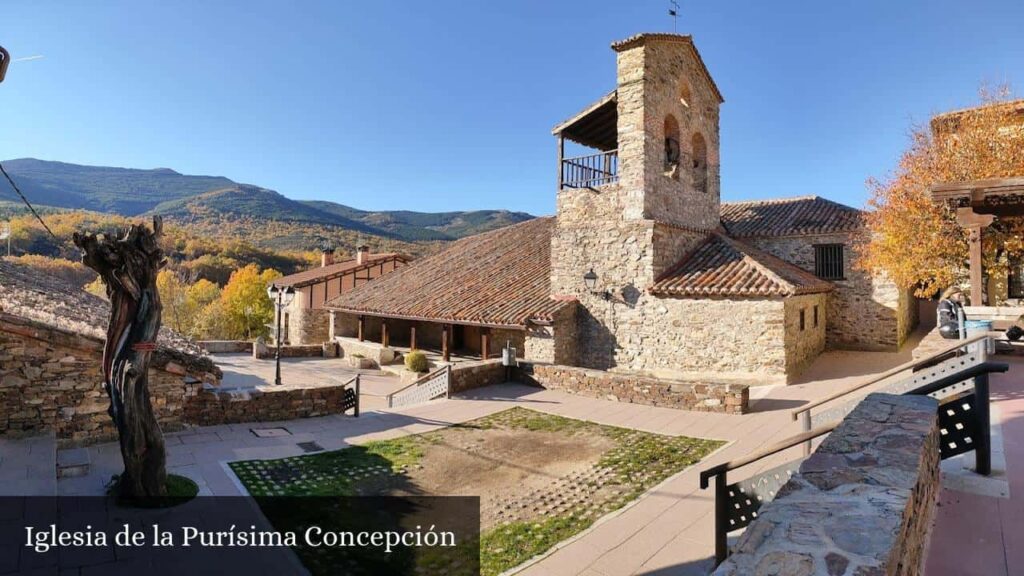 Iglesia de la Purísima Concepción - Puebla de la Sierra (Comunidad de Madrid)