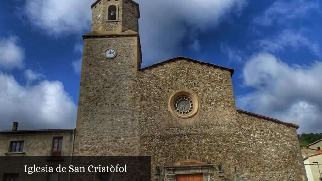 Iglesia de San Cristòfol - Campdevànol (Cataluña)