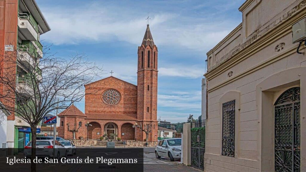 Iglesia de San Genís de Plegamans - Palau-solità i Plegamans (Cataluña)