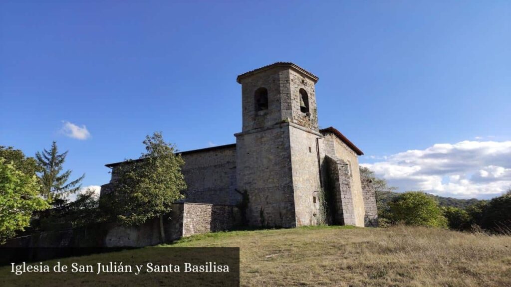 Iglesia de San Julián y Santa Basilisa - Vitoriano (País Vasco)