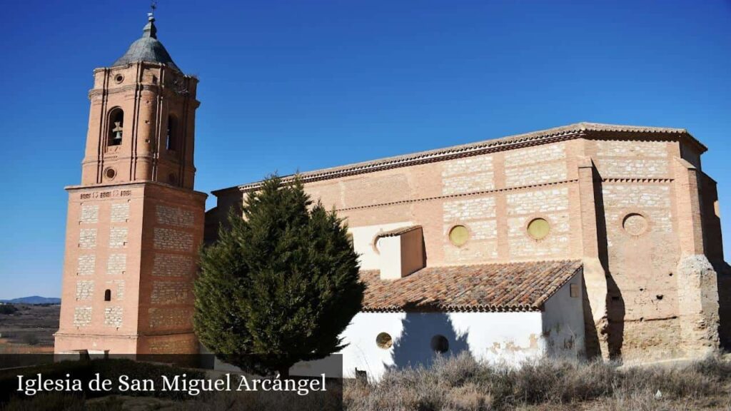 Iglesia de San Miguel Arcángel - Paracuellos de Jiloca (Aragón)