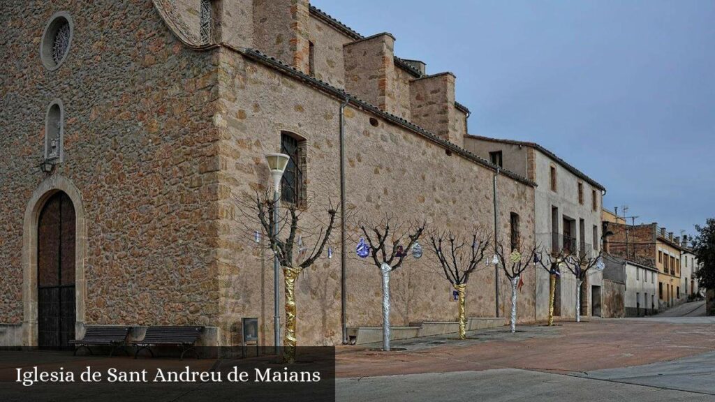 Iglesia de Sant Andreu de Maians - Castellfollit del Boix (Cataluña)