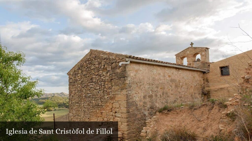 Iglesia de Sant Cristòfol de Fillol - Sant Martí de Tous (Cataluña)