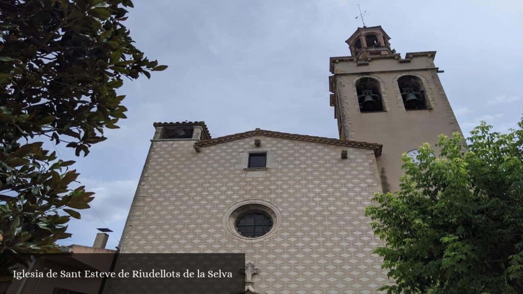 Iglesia de Sant Esteve de Riudellots de la Selva - Riudellots de la Selva (Cataluña)