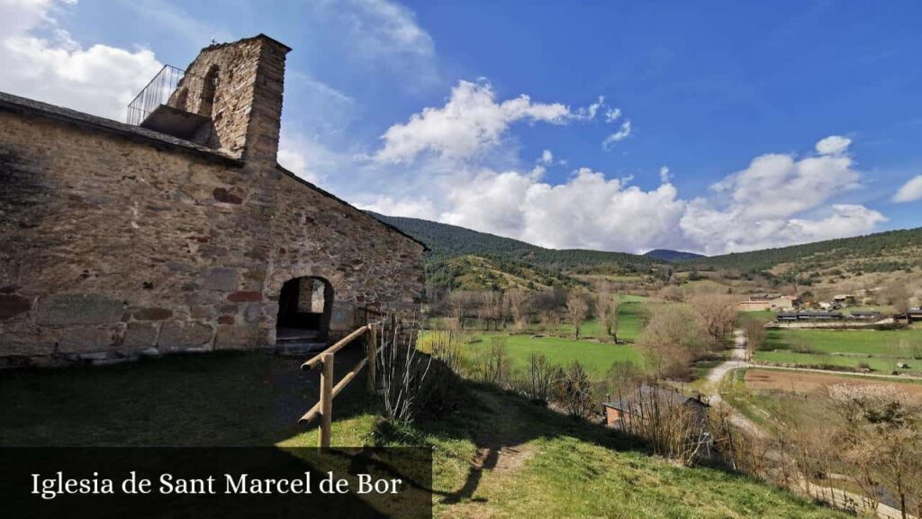 Iglesia de Sant Marcel de Bor - Bellver de Cerdanya (Cataluña)