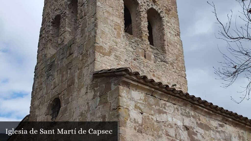 Iglesia de Sant Martí de Capsec - la Vall de Bianya (Cataluña)