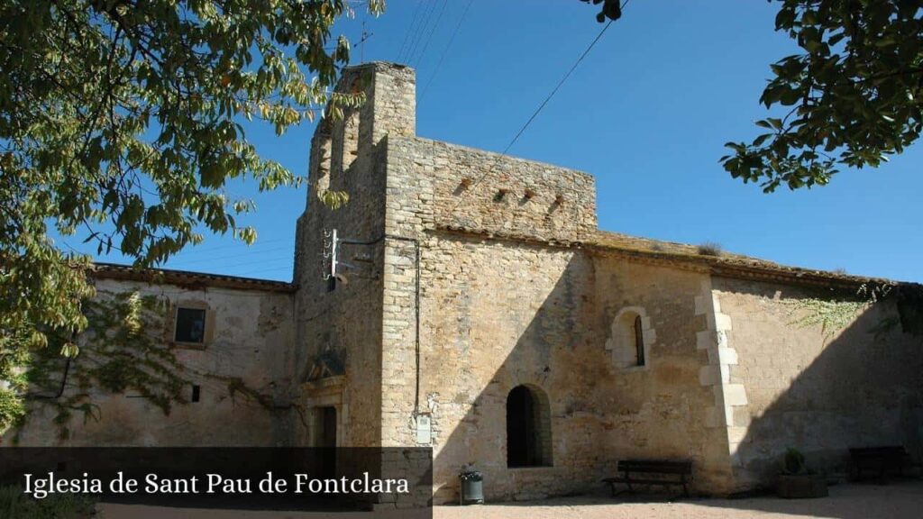 Iglesia de Sant Pau de Fontclara - Palau-sator (Cataluña)