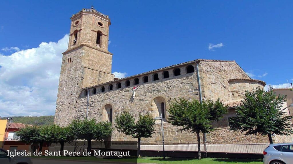 Iglesia de Sant Pere de Montagut - Montagut i Oix (Cataluña)