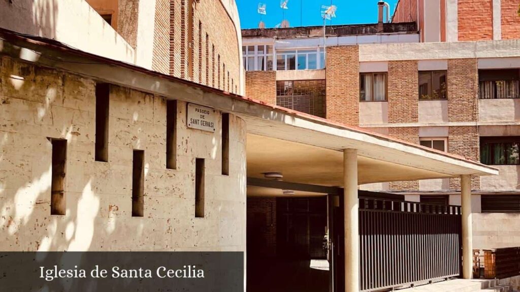 Iglesia de Santa Cecilia - Barcelona (Cataluña)