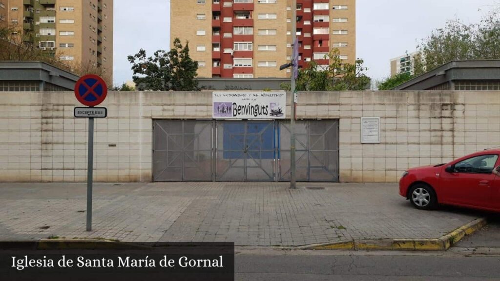 Iglesia de Santa María de Gornal - l'Hospitalet de Llobregat (Cataluña)