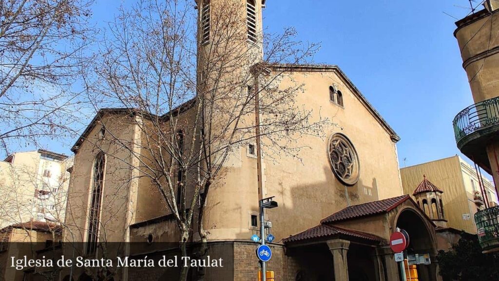 Iglesia de Santa María del Taulat - Barcelona (Cataluña)