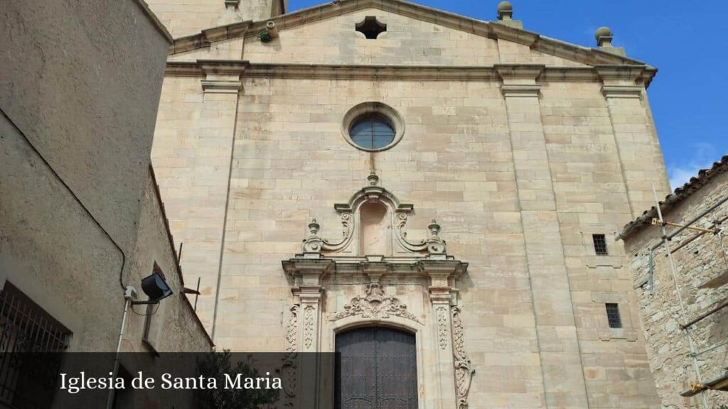 Iglesia de Santa Maria - Granyena de Segarra (Cataluña)
