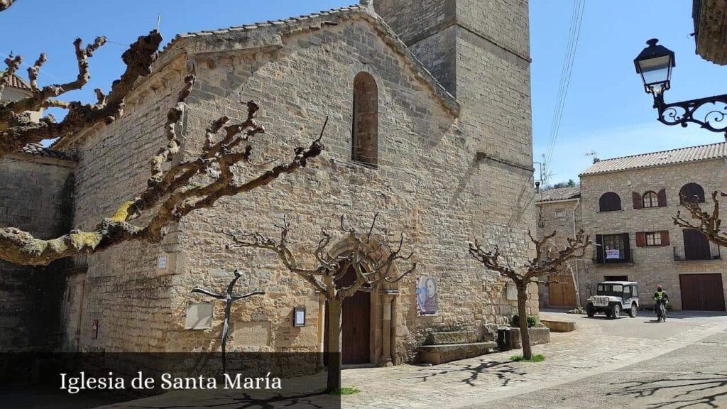 Iglesia de Santa María - Vallfogona de Riucorb (Cataluña)