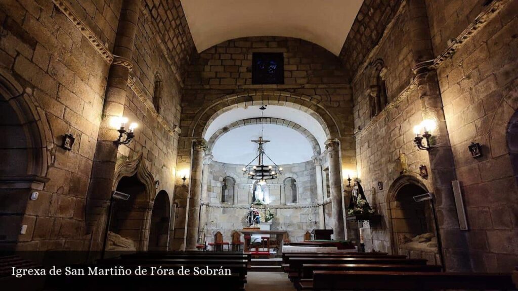 Igrexa de San Martiño de Fóra de Sobrán - Vilagarcía de Arousa (Galicia)
