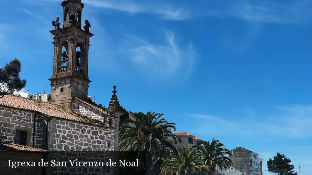 Igrexa de San Vicenzo de Noal - Porto do Son (Galicia)