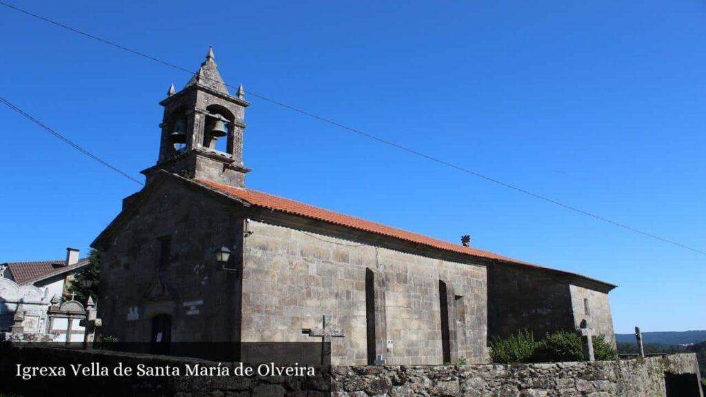 Igrexa Vella de Santa María de Olveira - La Coruña (Galicia)
