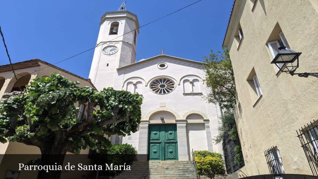 Horario de Misas en Parroquia de Santa María (Caldes d'Estrac)