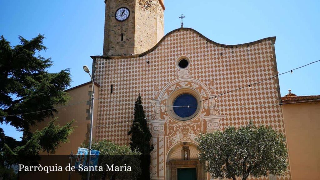 Parròquia de Santa Maria - Pineda de Mar (Cataluña)