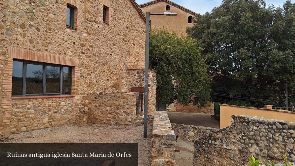 Horario de Misas en Ruinas Antigua Iglesia Santa Maria de Orfes (Vilademuls)
